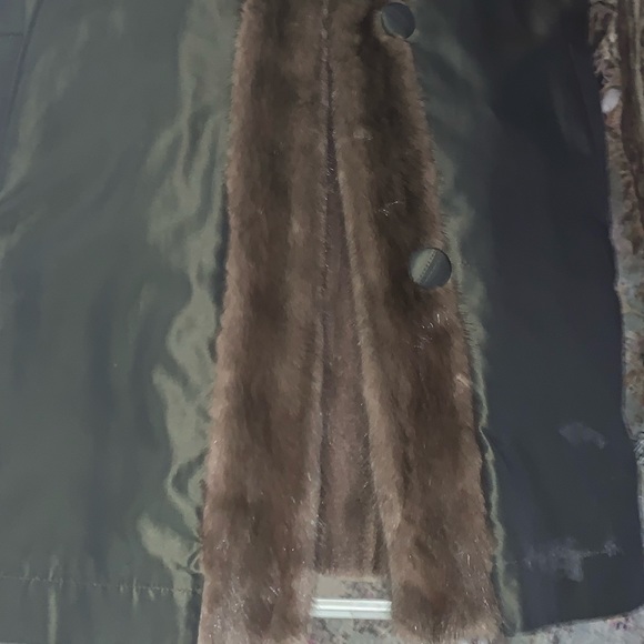 Gartenhaus Furs, Reversible Sheared Mink 3/4 Length Fur Coat, Sz Medium, EUC - Picture 9 of 13